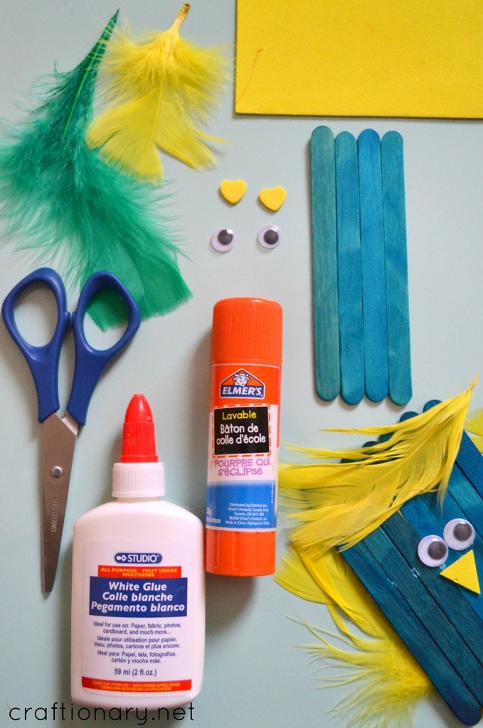 DIY bird craft tutorial