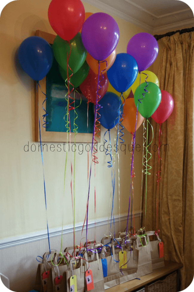 balloon party bags