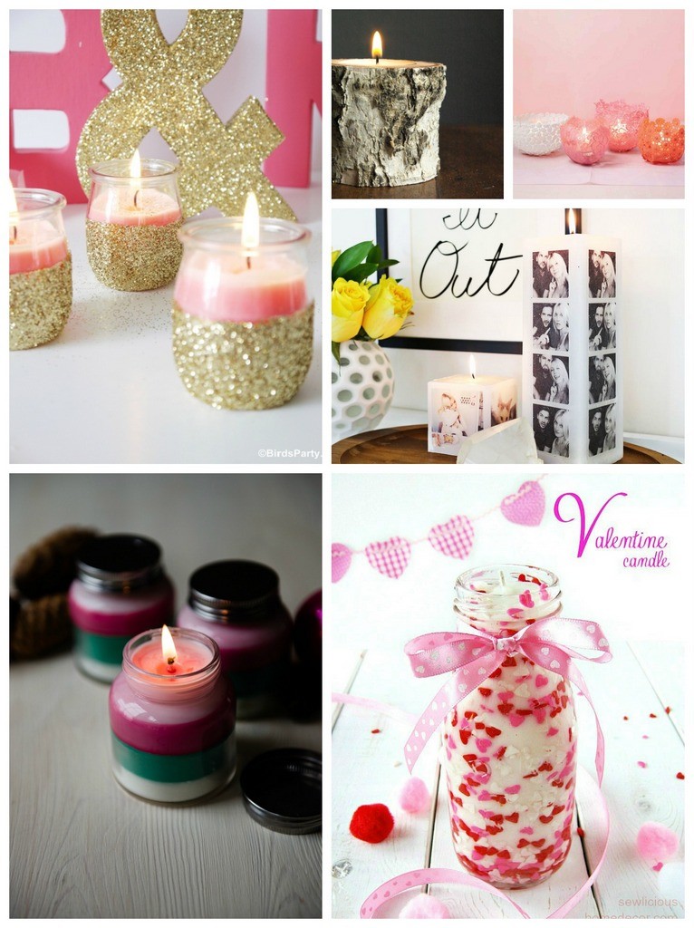 Valentines day candle gifts