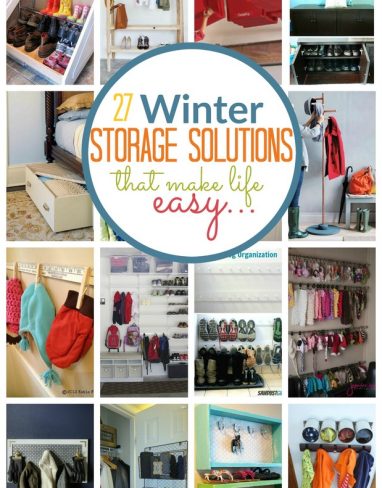 30 Winter Storage Solutions – Organization Ideas to make life easy