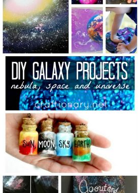 DIY Galaxy Projects inspired by Nebula, Space and Universe