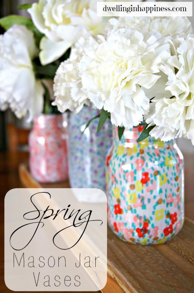 spring mason jar