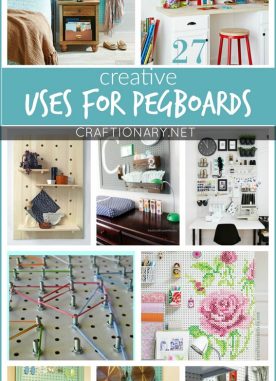 Creative uses for pegboards that make life easier