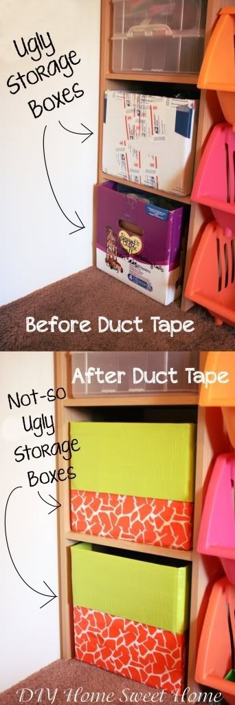DIY Duct tape container