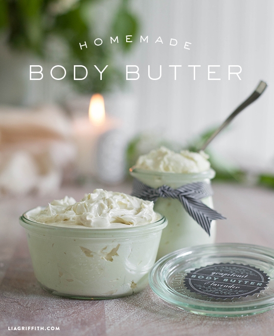 homemade body butter for mom Mothers day gifts