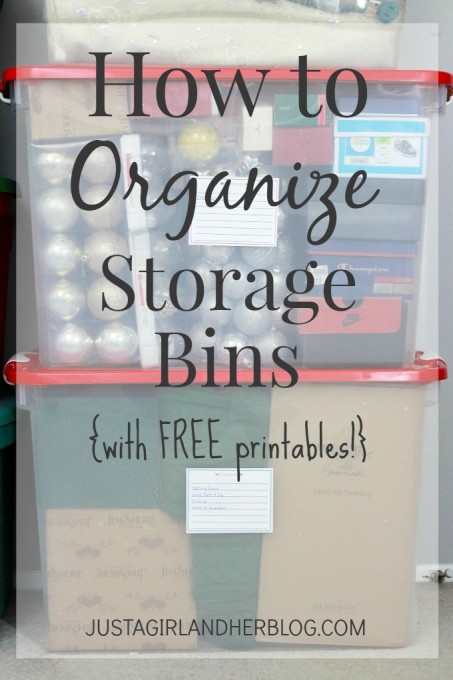 how to organize containers