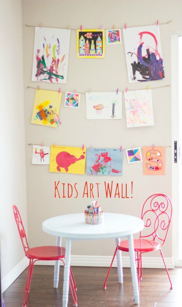 children art display