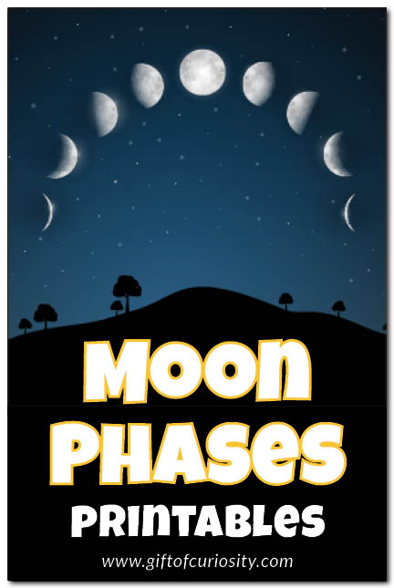 Moon phases printables