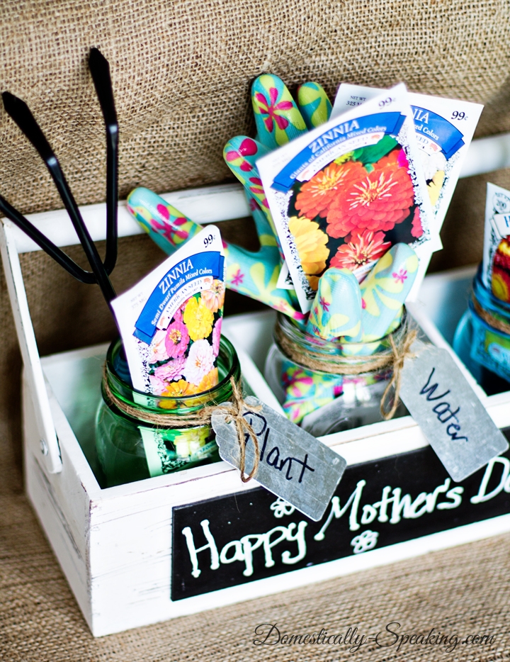 mother's day gardening jar kit Mothers day gifts