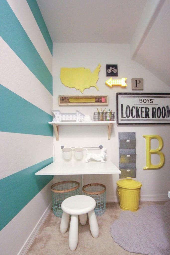 Functional homework stations for small spaces that look great - Craftionary