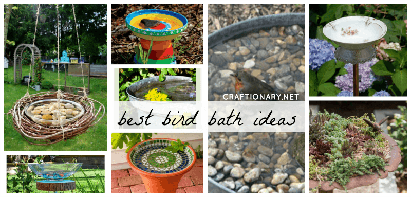 Best DIY bird baths