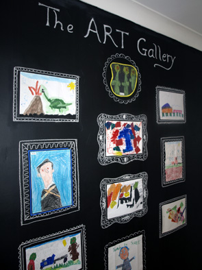 the art gallery wall