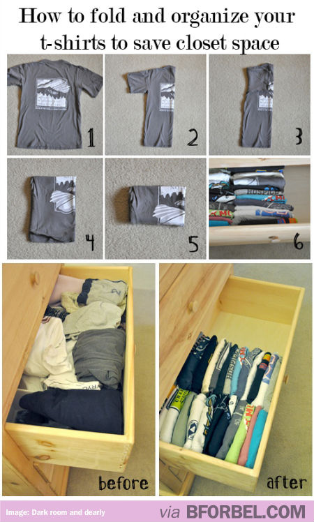 how to fold a tshirt laundry tips and tricks