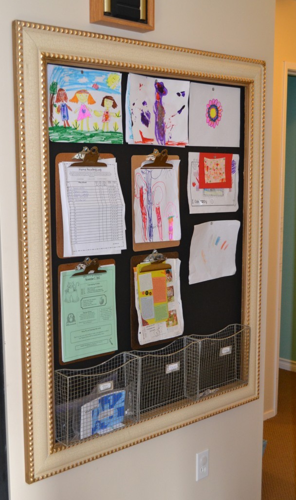 kids art display ideas