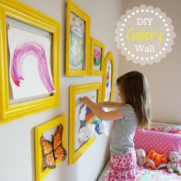 kids art display