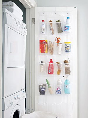 Small-space-hanging-laundry-organizer