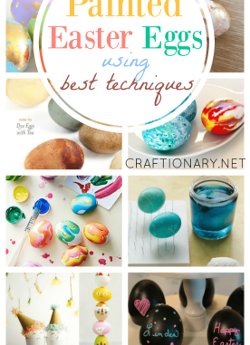 50 Beautiful Painted Easter Eggs using best techniques