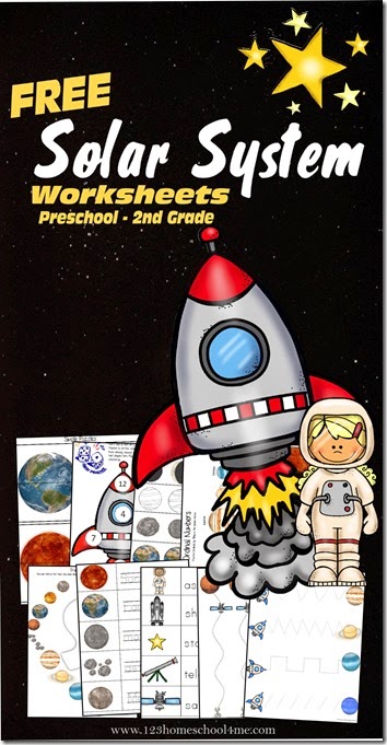 solar system worksheets