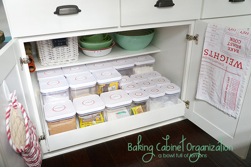 Organizing my Baking Supplies • Pint Sized Baker