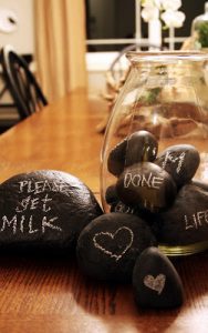 Chalkboard-rock-vase-filler