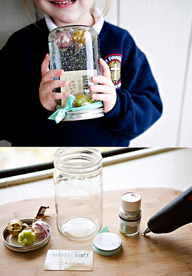 kids gifts in jar