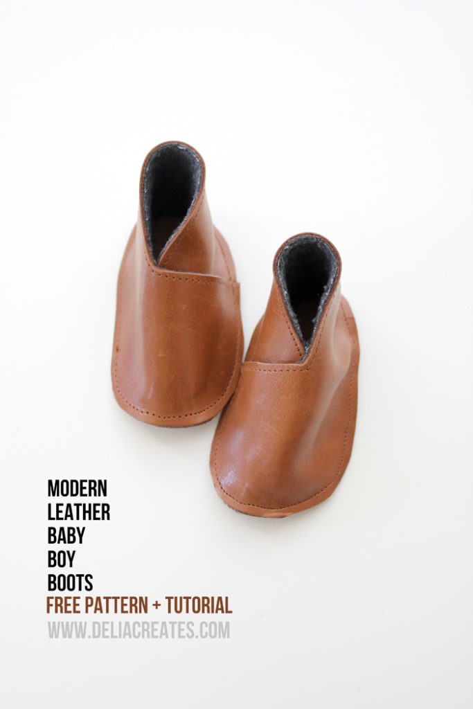 leather baby boy boots