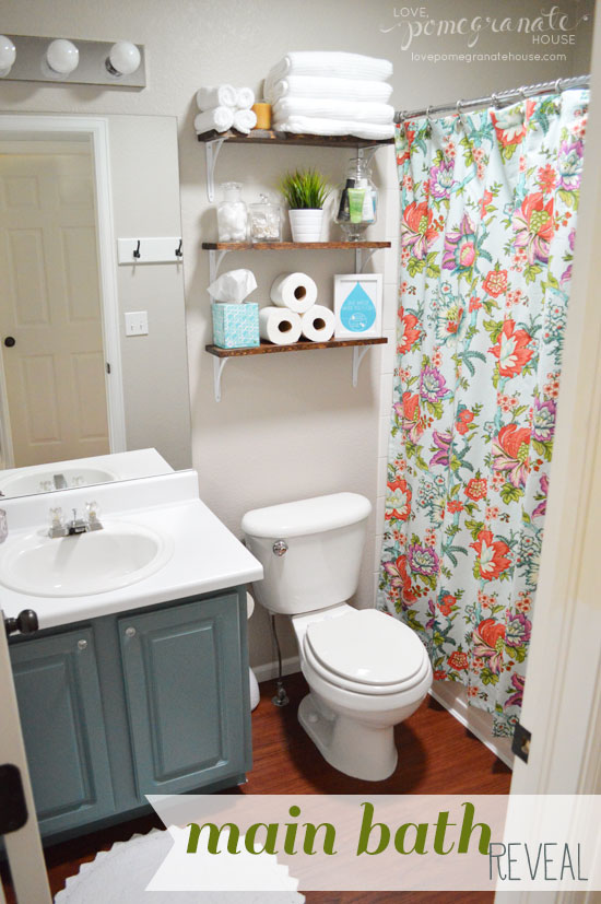 Bathroom-organization-ideas-shelves-over-toilet