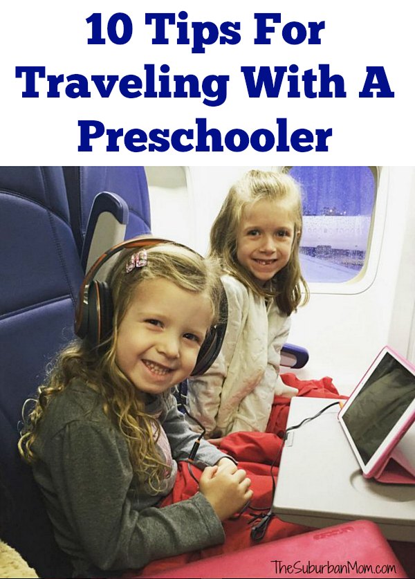 tips for traveling with a pre schooler