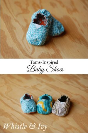 How to make baby shoes with fabric and leather (cute and comfy)
