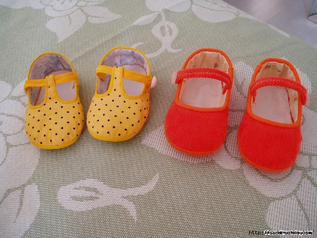 cute baby shoes making