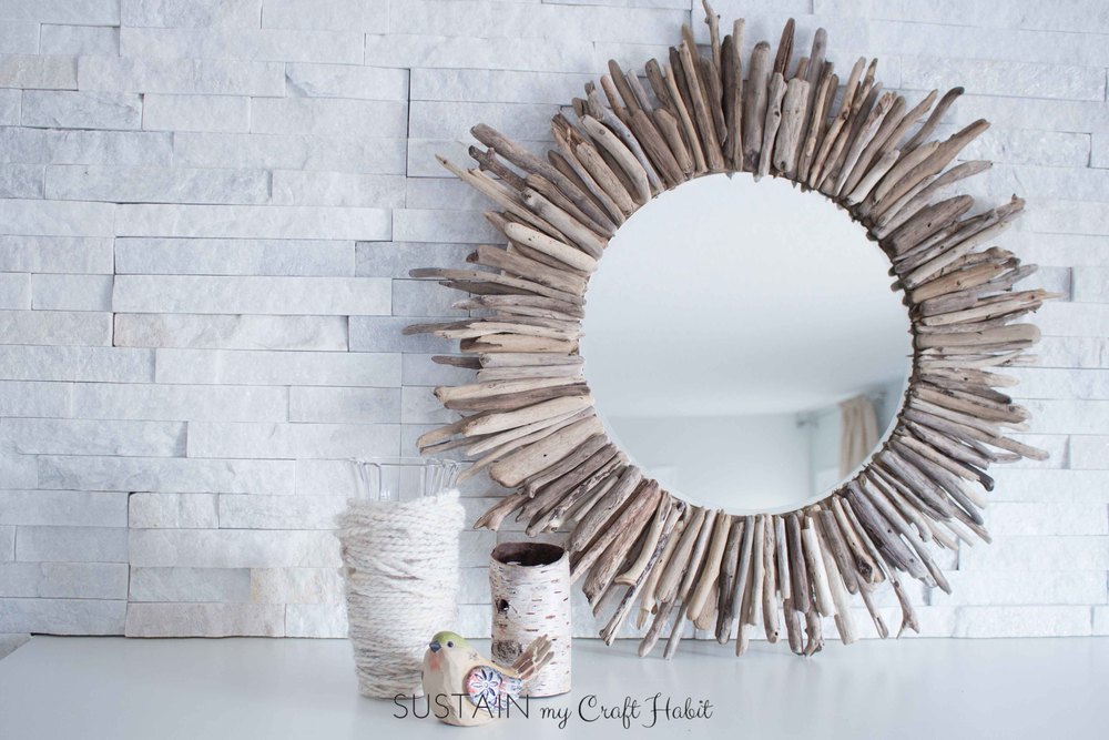 beach inspired mirror