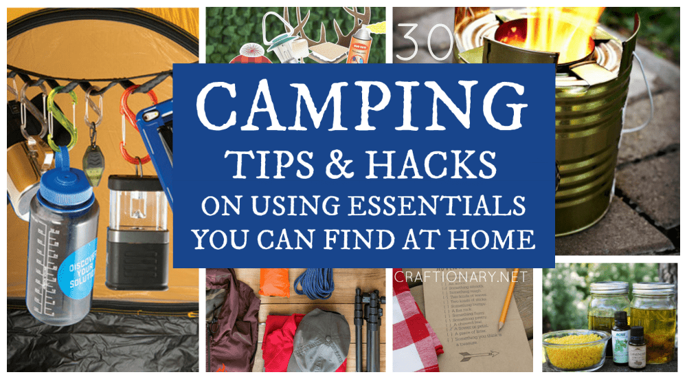 Camping tips and hacks at craftionary.net