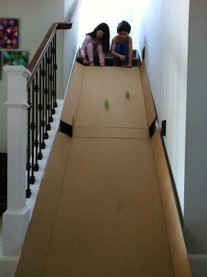 Cardboard-box-slide