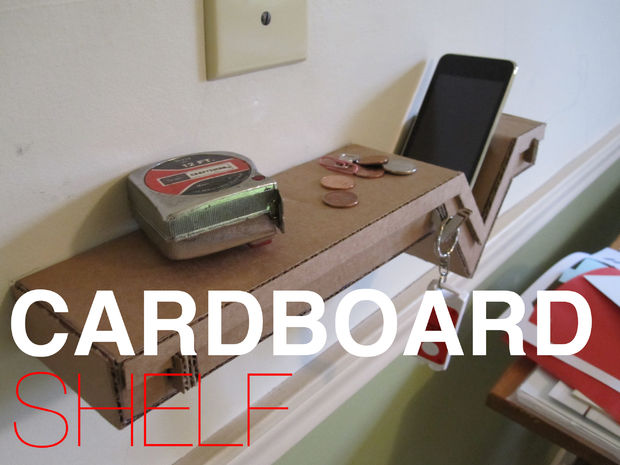 cardboard-shelf-DIY