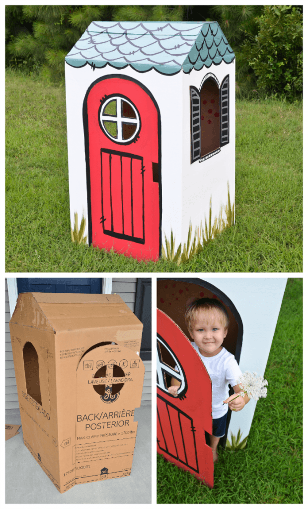 DIY-cardboard-box-playhouse