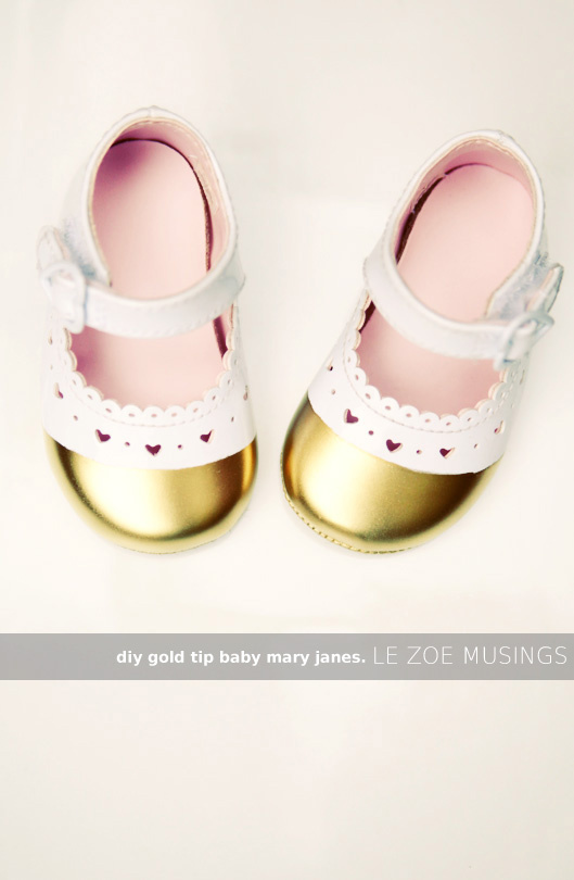 DIY Mary Jane inspired baby shoes