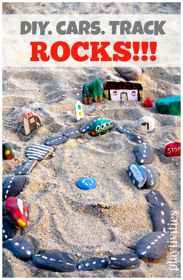 diy-rocky-car-track-rock-painting