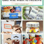 20 Edible Gift Ideas for Father’s Day with free printables