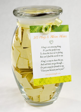 warm wishes gift jar