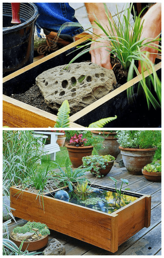 How to make a diy water gardens tutorial