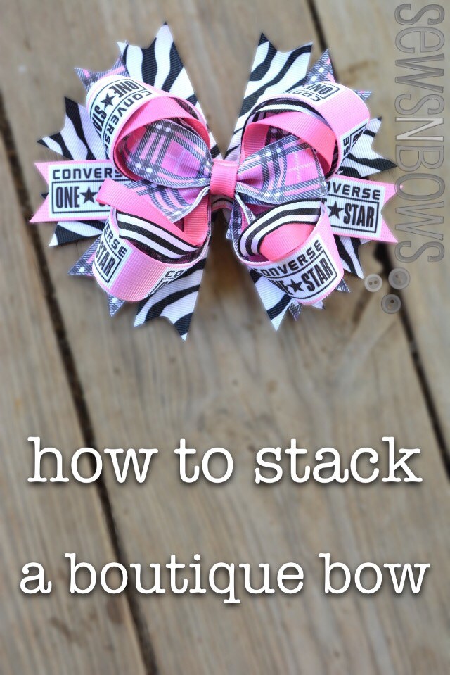 Stacked boutique deals bow