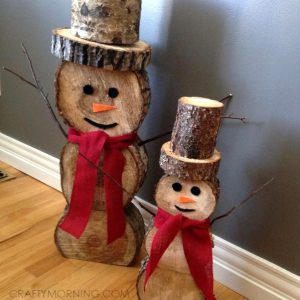 log-snowman-christmas-craft