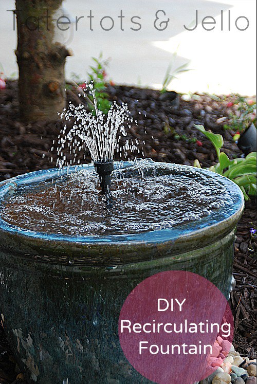 fountain for garden water DIY water gardens