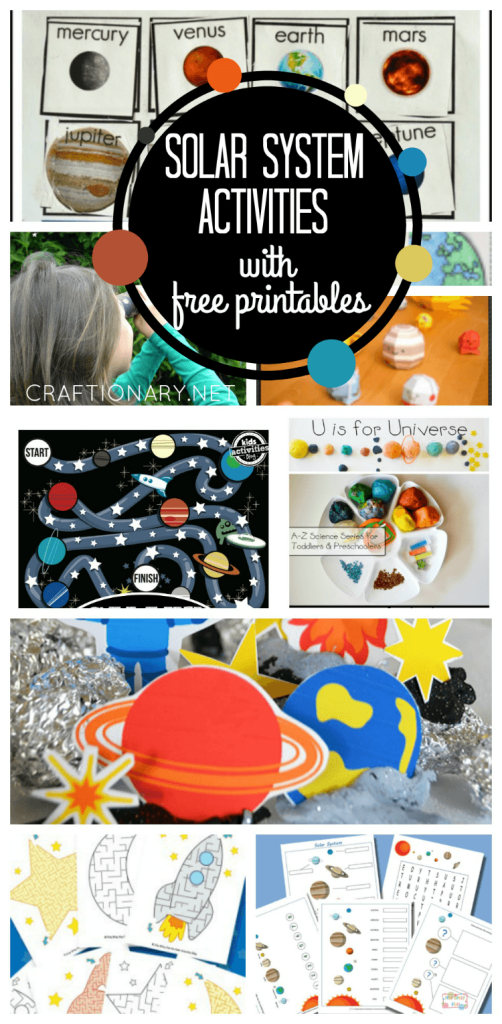 Solar System Activities at craftionary.net