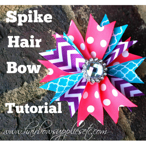 Spike-hair-bow-tutorial