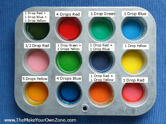 DIY watercolor paints Best Homemade Paint Recipes