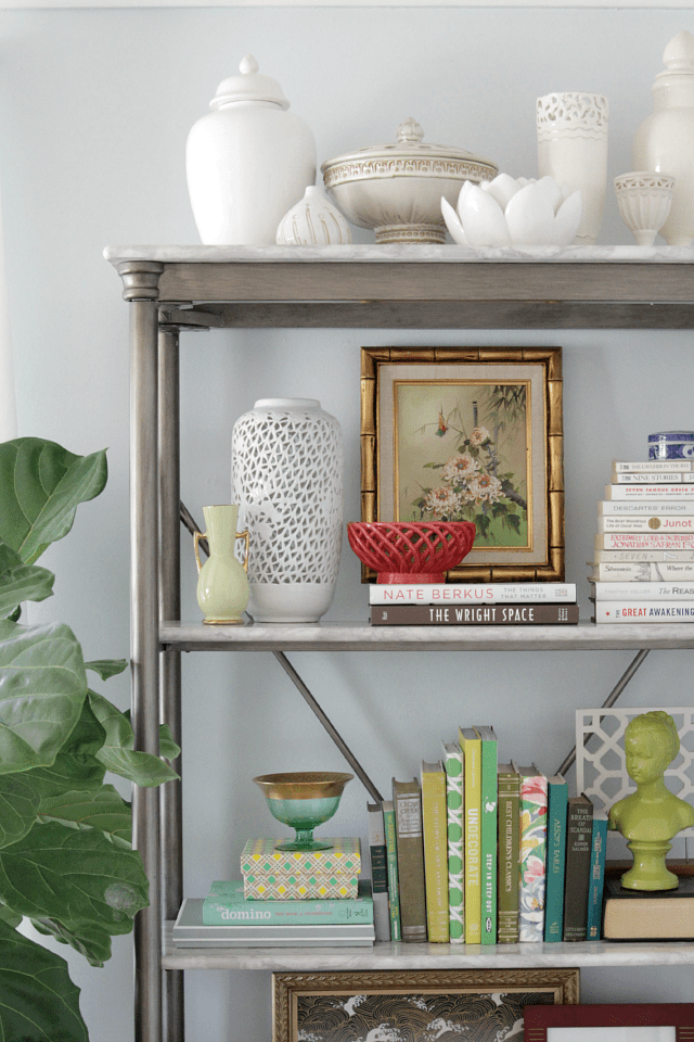 bookshelf-styling