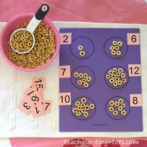 Counting math food fun