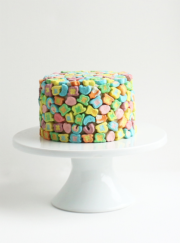 Lucky charm cake