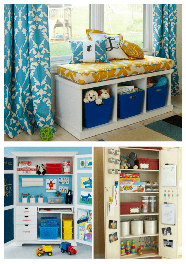 modern-Kids-bedroom-window-bench-closet-storage
